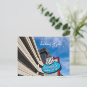 Willkommen in Springfield MO Denken Sie an Sie Pos Postkarte (Stehend Vorderseite)