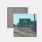 Willkommen in Texas Magnet (Vorderseite/Rückseite)