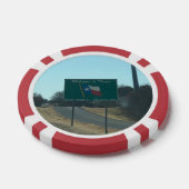 Willkommen in Texas Pokerchips (Einzeln)