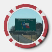 Willkommen in Texas Pokerchips (Rückseite)