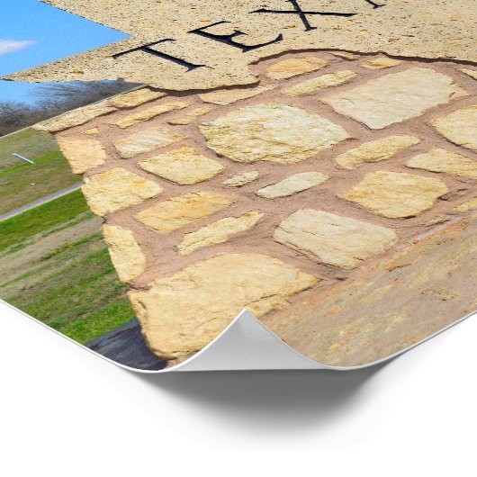 Willkommen in Texas Poster (Ecke)