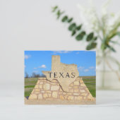 Willkommen in Texas Postkarte (Stehend Vorderseite)