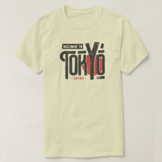Willkommen in Tokio, Japan | Retro | Vintage Obsku T-Shirt