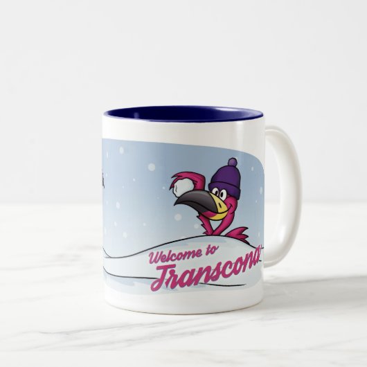 Willkommen in Transcona Zweifarbige Tasse (VorderseiteRechts)