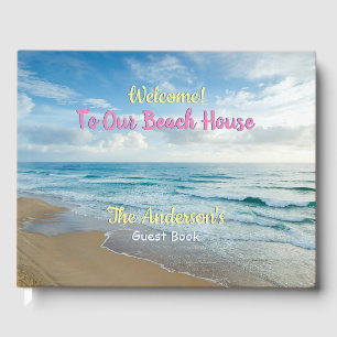 Willkommen in unserem Beach House, Ocean Waves Gästebuch