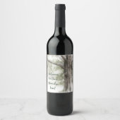 Willkommen in unserem Familienbaum Weinetikett (Vorderseite)