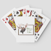 Willkommen in unserem Haus Spielkarten (Rückseite)