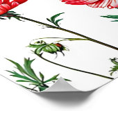 Willkommen in unserem Hochzeitsposter Poster (Ecke)