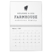 Willkommen in unserem Landhaus Rustikale Kuh Kalender (Feb 2027)