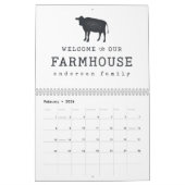 Willkommen in unserem Landhaus Rustikale Kuh Kalender (Feb 2026)