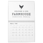 Willkommen in unserem Landhaus Rustikales Hühnchen Kalender (Feb 2026)