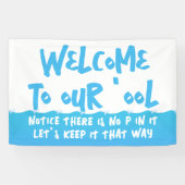 Willkommen in unserem Pool Banner (Horizontal)