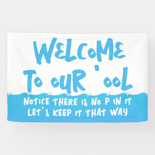 Willkommen in unserem Pool Banner (Horizontal)