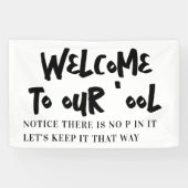 Willkommen in unserem Pool Banner (Horizontal)