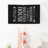 Willkommen in unserem Spuk Haus Banner (Insitu)