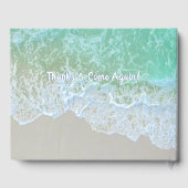 Willkommen in unserem Strandhaus, Aquamarines Wass Gästebuch (Rückseite)