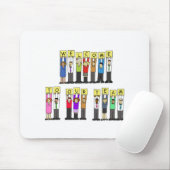 Willkommen in unserem Team Mousepad (Mit Mouse)