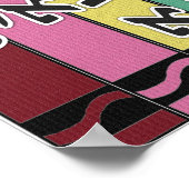 Willkommen in unserer Klasse - hebräisch Poster (Ecke)