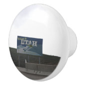 Willkommen in Utah Keramikknauf (Rechts)