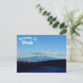 Willkommen in Utah Postkarte (Stehend Vorderseite)