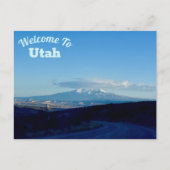 Willkommen in Utah Postkarte (Vorderseite)