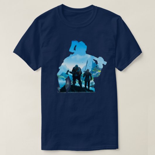 Willkommen in Valheim T-Shirt (Design vorne)
