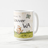 Willkommen in Vancouver WA Kaffeetasse (VorderseiteRechts)
