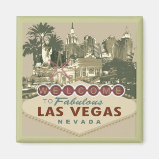 Willkommen in Vegas Magnet