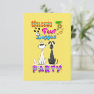 Willkommen in vier Party