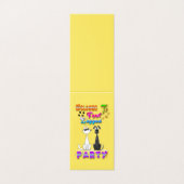 Willkommen in vier Party (Außenseite Aufgefaltet)