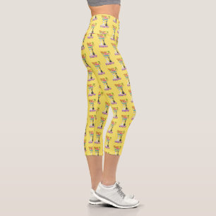 Willkommen in vier Party Capri Leggings