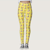 Willkommen in vier Party Leggings (Vorderseite)
