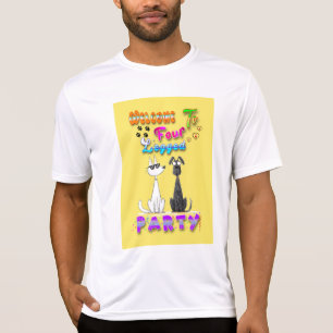Willkommen in vier Party T-Shirt