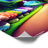 Willkommen in Wonderland Poster (Ecke)