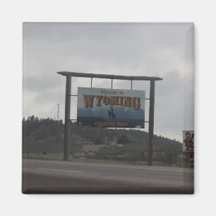 Willkommen in Wyoming Magnet