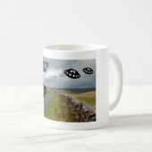 Willkommen in Yorkshire mit einigen außerirdischen Kaffeetasse (VorderseiteRechts)