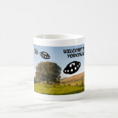 Willkommen in Yorkshire mit einigen außerirdischen Kaffeetasse (Mittel)
