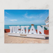 Willkommen in Yucatán Postkarte (Vorderseite)