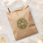 Willkommen Individuelle Name Guest Bedroom Pastel Geschenktütchen (Ausgeschnitten)