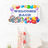 Willkommen individueller Vinyl Banner 3' x 5' Bann (Insitu)