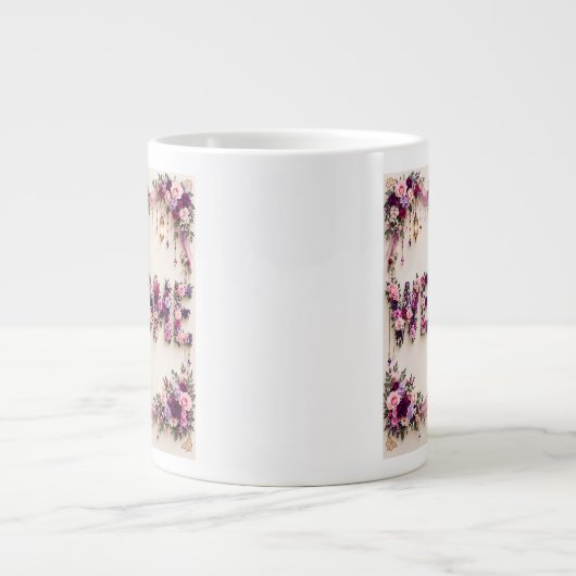 Willkommen Jumbo-Tasse (Vorderseite)