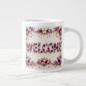 Willkommen Jumbo-Tasse (Rechts)
