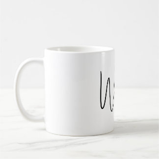 Willkommen Kaffeetasse