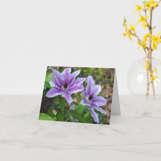 Willkommen! Karte (Gelbe Blume)