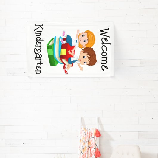 Willkommen Kindergarten Banner (InSitu)