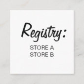 Willkommen Kleine Fry French Fries Feinschmecker B Begleitkarte (Rückseite)