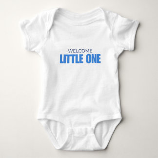 Willkommen kleiner Baby-Junge Baby Strampler