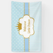 Willkommen Kleiner Prinz- Baby Banner (Vertikal)