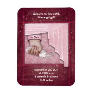 Willkommen kleines Angel Girl Magnet