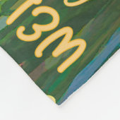 Willkommen Kleines Dschungelthema Kinderzimmer Fleecedecke (Ecke)